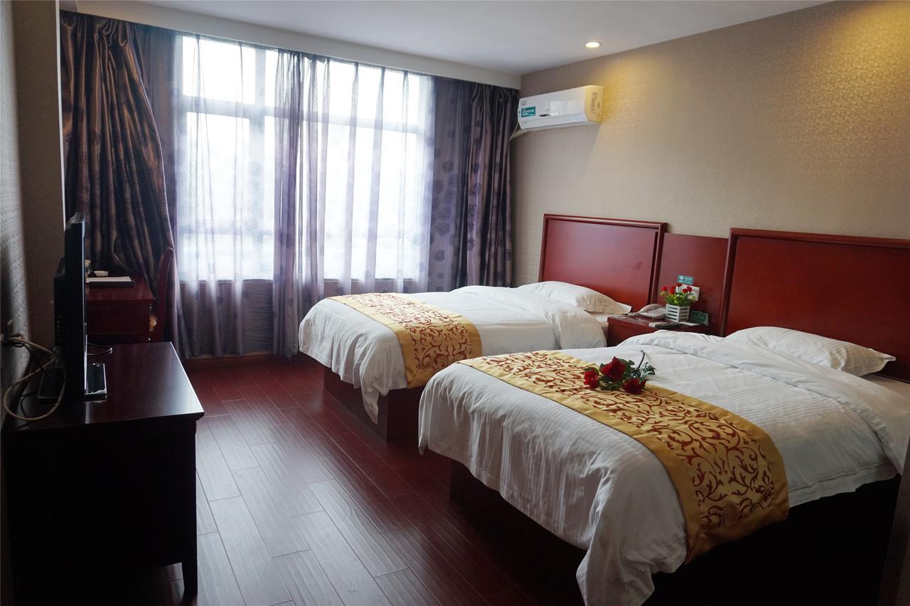 Greentree Inn Henan Anyang Shuguang Road Shuguang New Community Business Hotel מראה חיצוני תמונה
